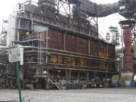 FLIR Petroval inspected this crude distillation unit furnace